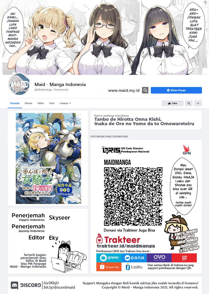 Tanbo de Hirotta Onna Kishi, Inaka de Ore no Yome da to Omowareteiru Chap 1 - Next Chap 2