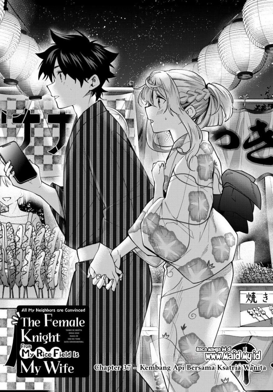 Tanbo de Hirotta Onna Kishi, Inaka de Ore no Yome da to Omowareteiru Chap 37 - Next Chap 38