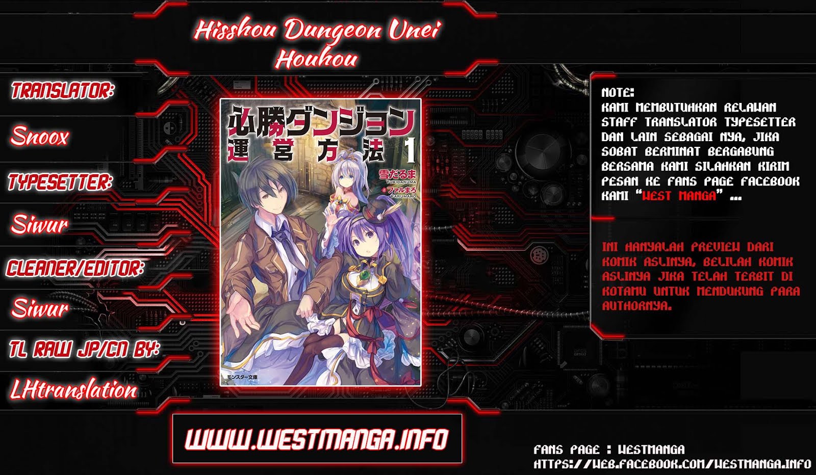 Hisshou Dungeon Unei Houhou Chap 6 - Next Chap 7
