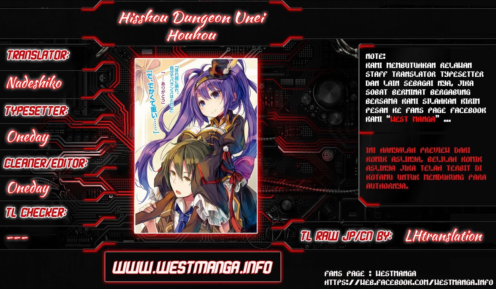 Hisshou Dungeon Unei Houhou Chap 8 - Next Chap 9