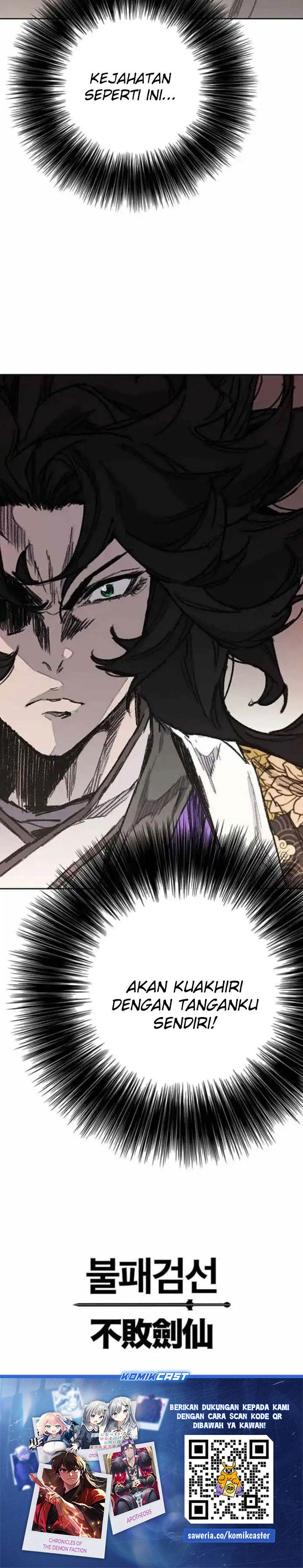 The Undefeatable Swordsman Chap 276 - Next Chap 277