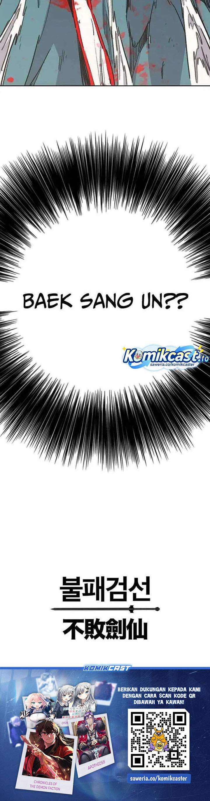 The Undefeatable Swordsman Chap 279 - Next Chap 280