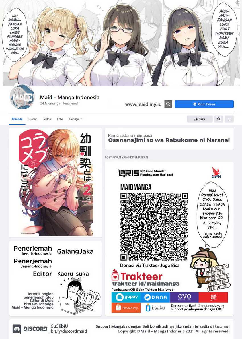 Osananajimi To Wa Rabukome Ni Naranai Chap 13 - Next Chap 14