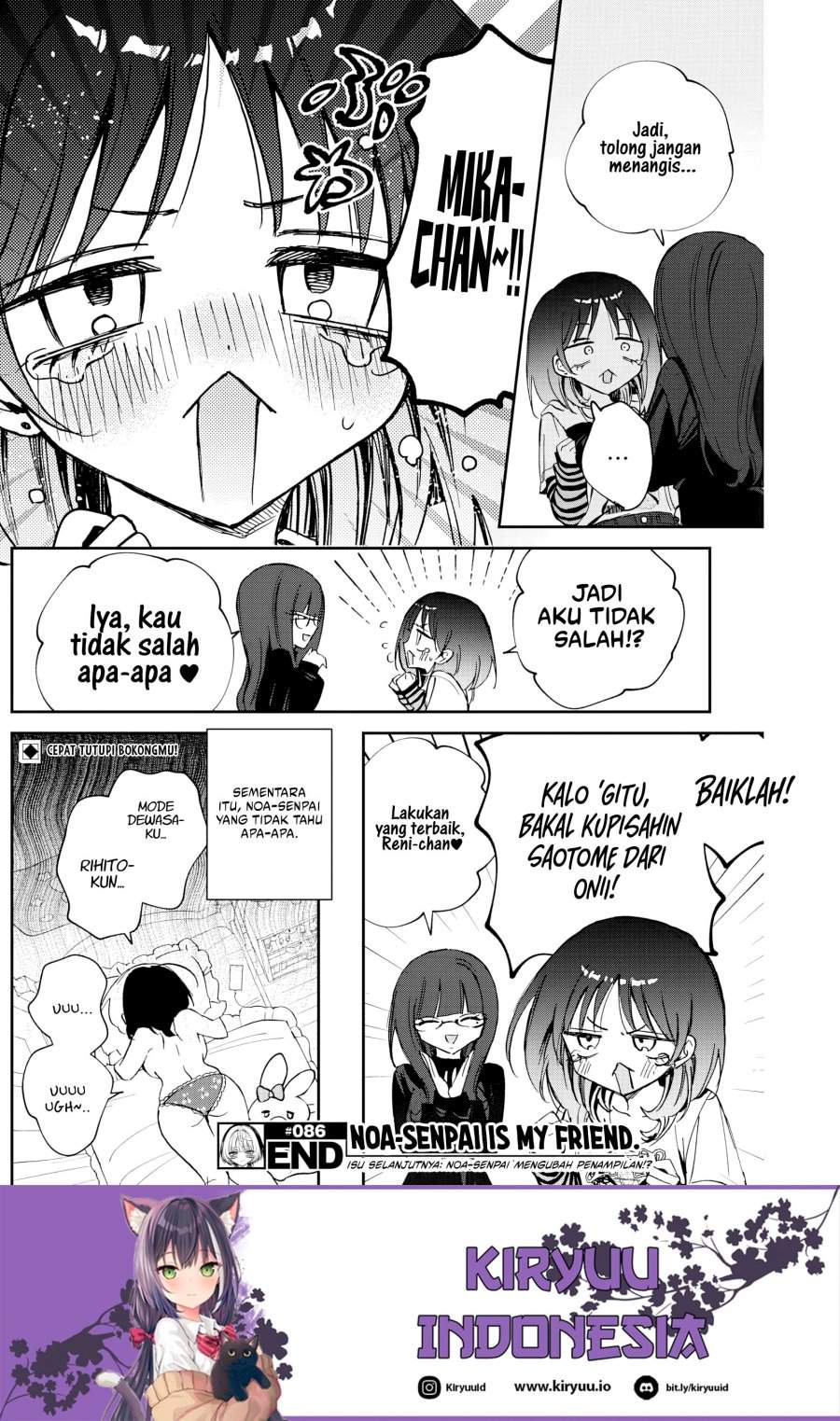 Noa-senpai wa Tomodachi. Chap 86 - Next Chap 87
