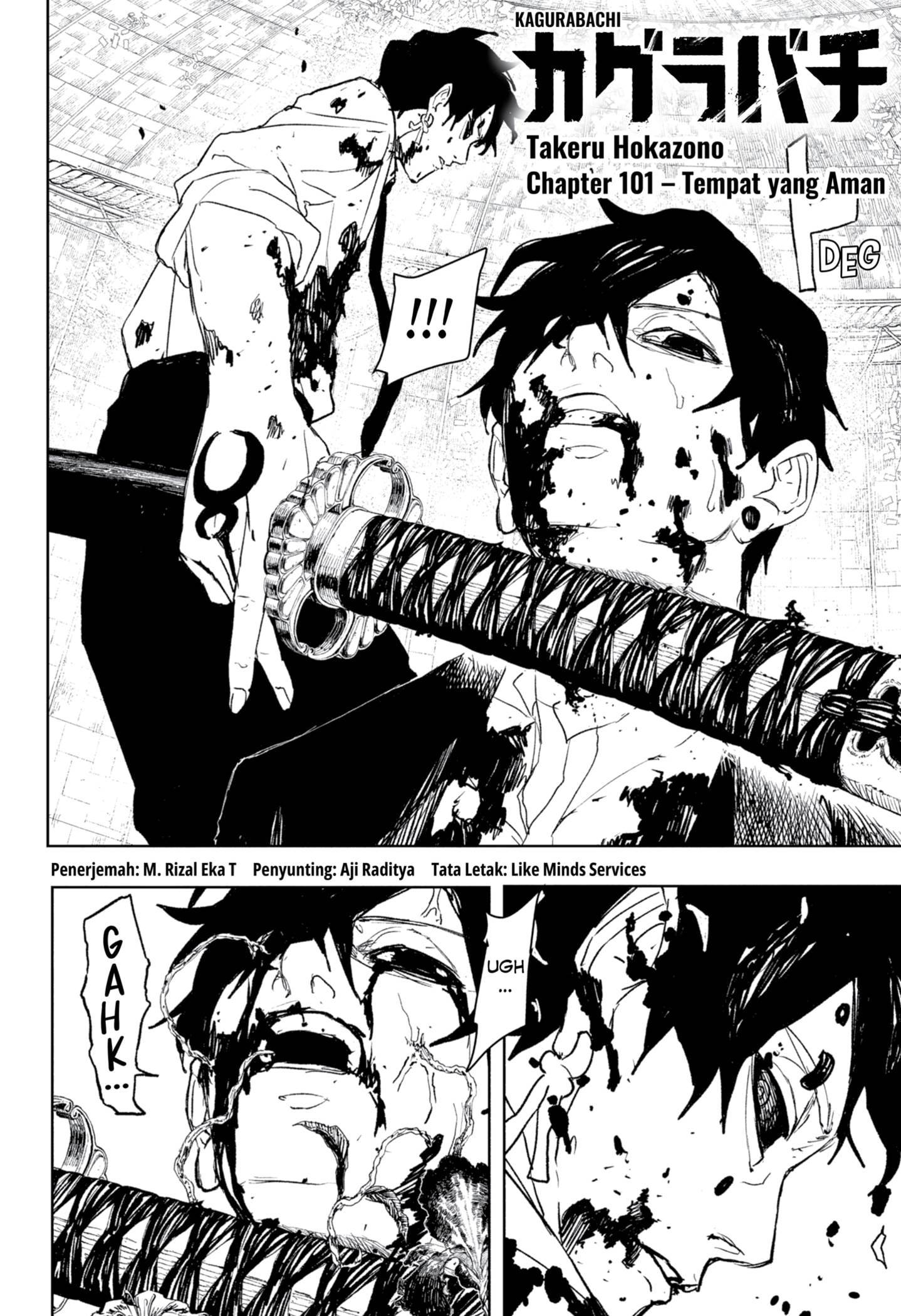 Kagurabachi Chap 101 - Next Chap 102