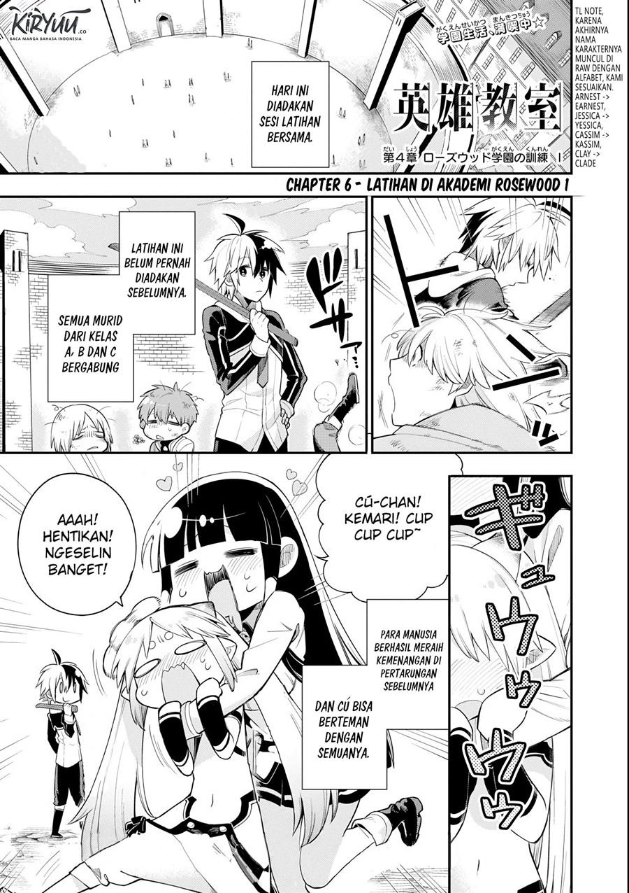 Eiyuu Kyoushitsu Chap 4.1 - Next Chap 5.1