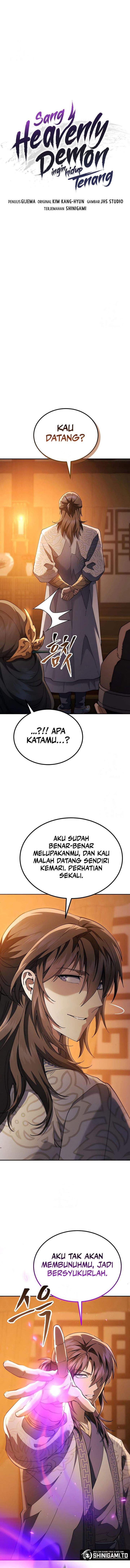 The Heavenly Demon Wants A Quiet Life Chap 76 - Next Chap 77
