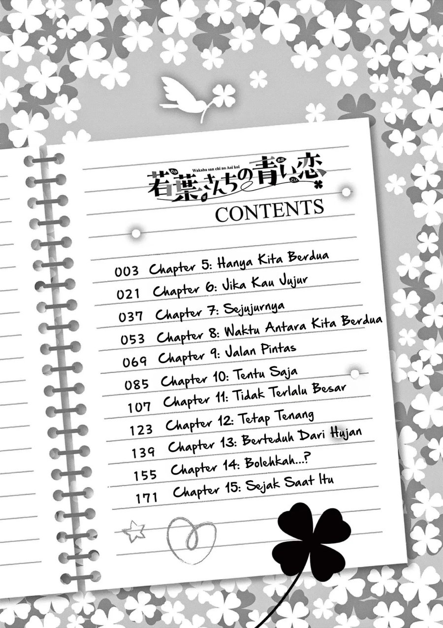 Wakaba-sanchi no Aoi Koi Chap 15.5 - Next Chap 16.5