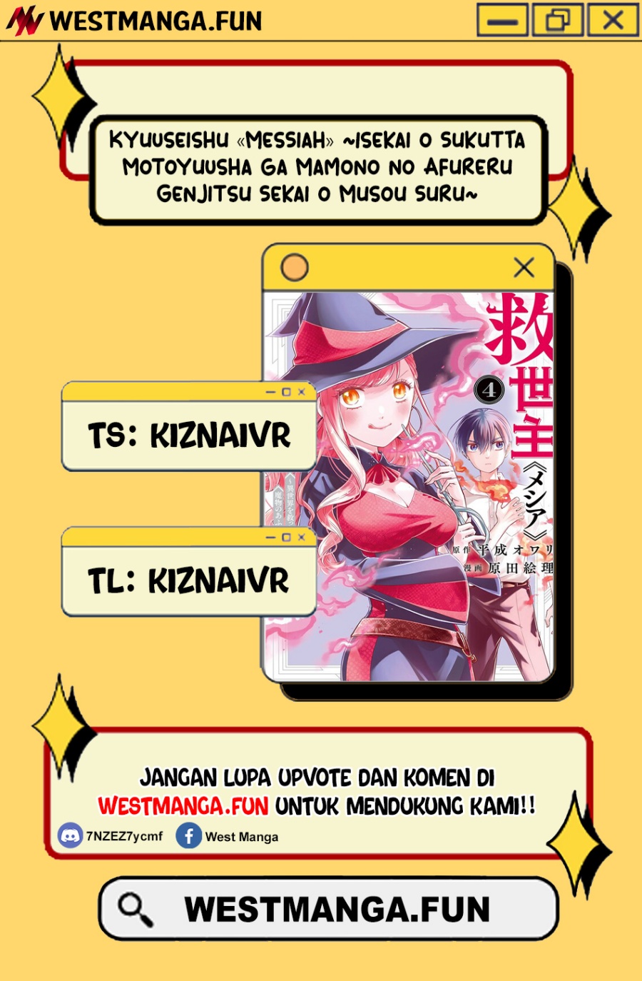 Kyuuseishu MESHIA ~Isekai wo sukutta moto yuusha ga mamono no afureru genjitsu sekai wo musou suru~ Chap 44 - Next Chap 45