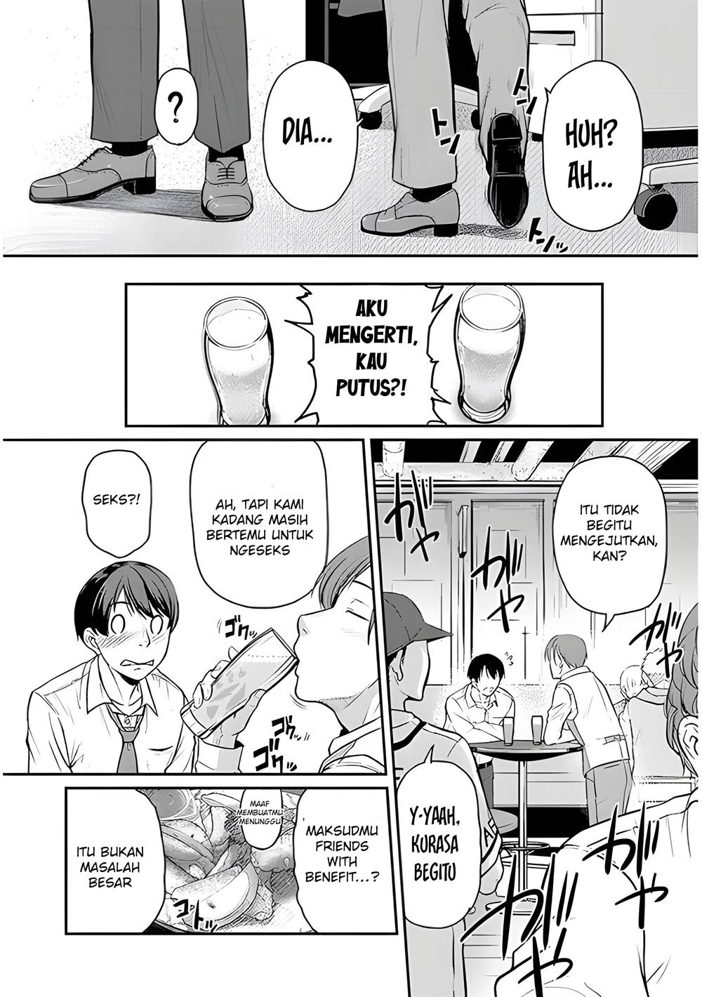 Shigoto Kaeri, Dokushin no Bijin Doushi ni Tanomarete Chap 3 - Next Chap 4