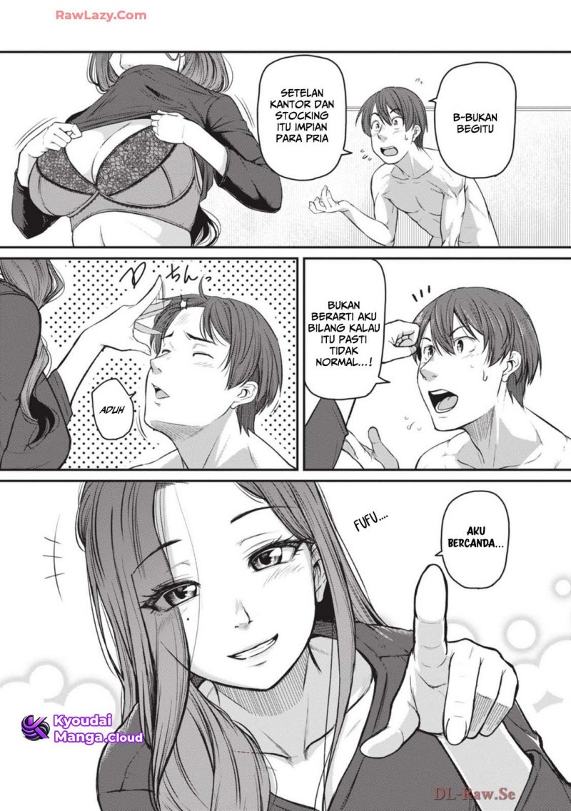 Shigoto Kaeri, Dokushin no Bijin Doushi ni Tanomarete Chap 9 - Next Chap 10