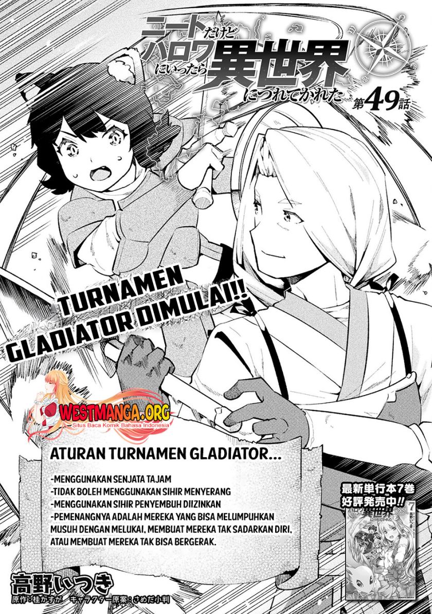 NEET dakedo Hello Work ni Ittara Isekai ni Tsuretekareta Chap 49 - Next Chap 50
