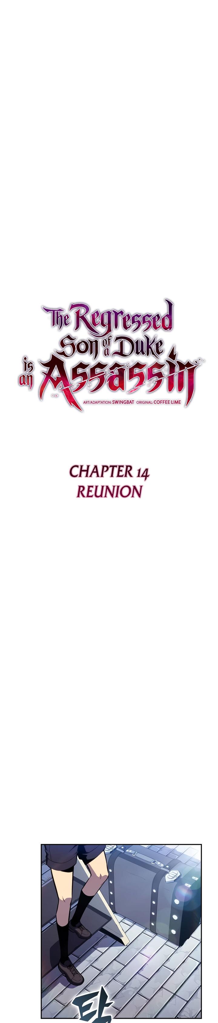 The Regressed Son of a Duke is an Assassin Chap 14 - Next Chap 15