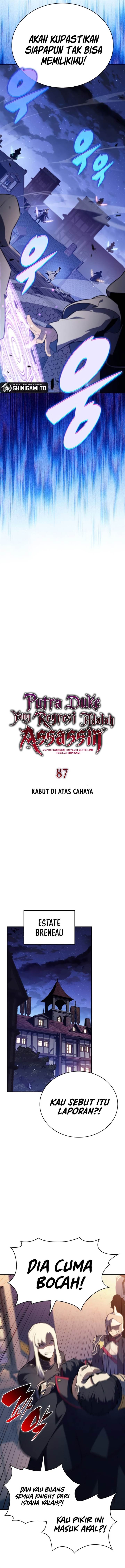 The Regressed Son of a Duke is an Assassin Chap 87 - Next Chap 88