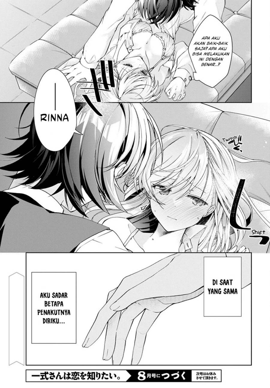Isshiki-san wa Koi wo shiritai. Chap 30 - Next Chap 31