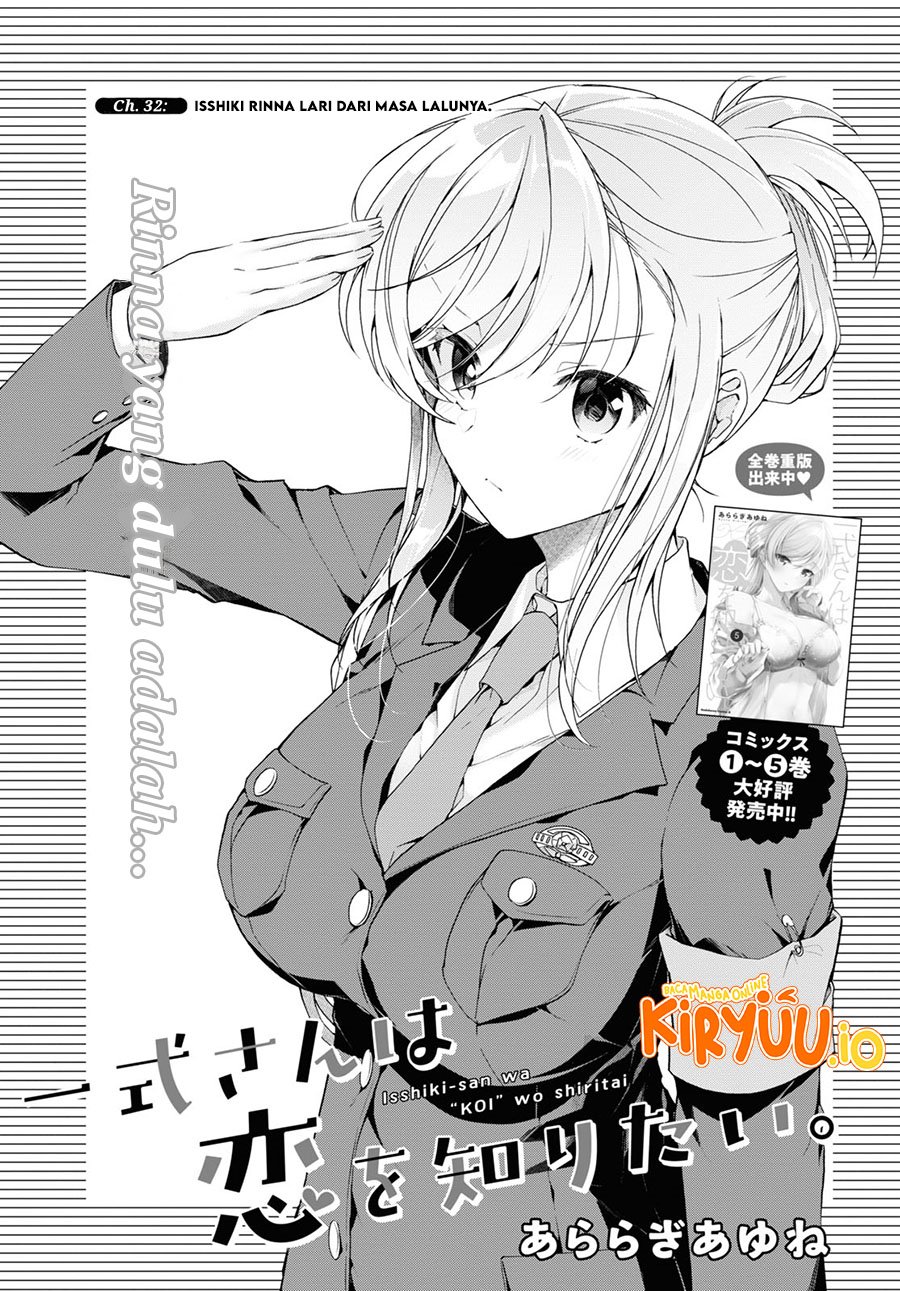 Isshiki-san wa Koi wo shiritai. Chap 32 - Next Chap 33