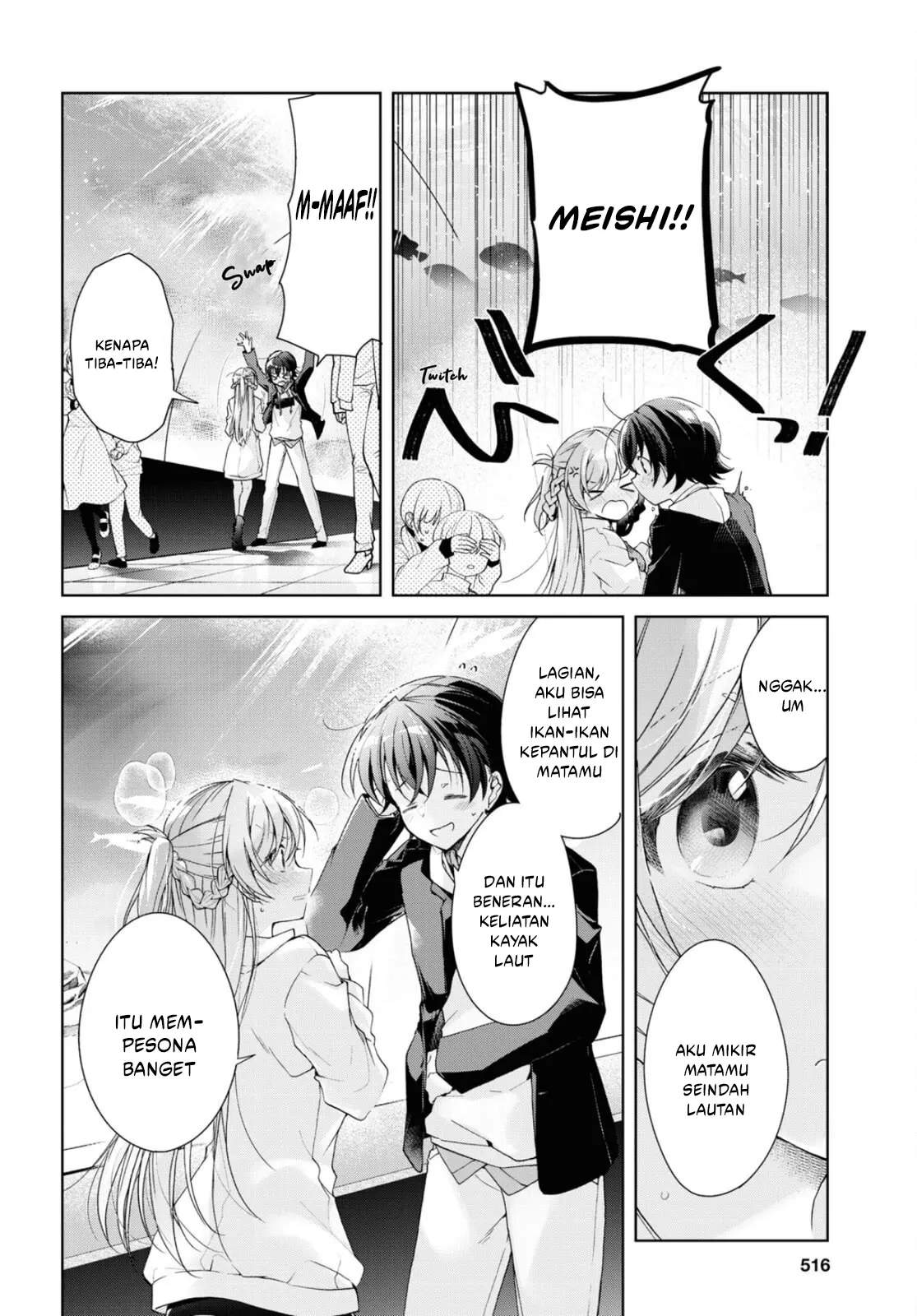 Isshiki-san wa Koi wo shiritai. Chap 36 - Next Chap 37