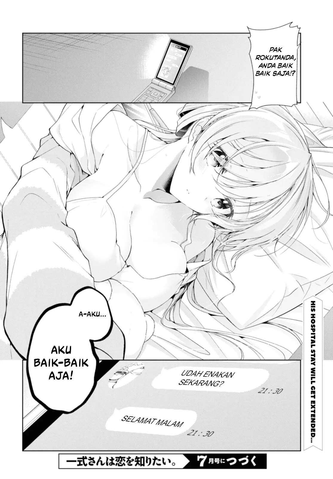Isshiki-san wa Koi wo shiritai. Chap 37 - Next Chap 38