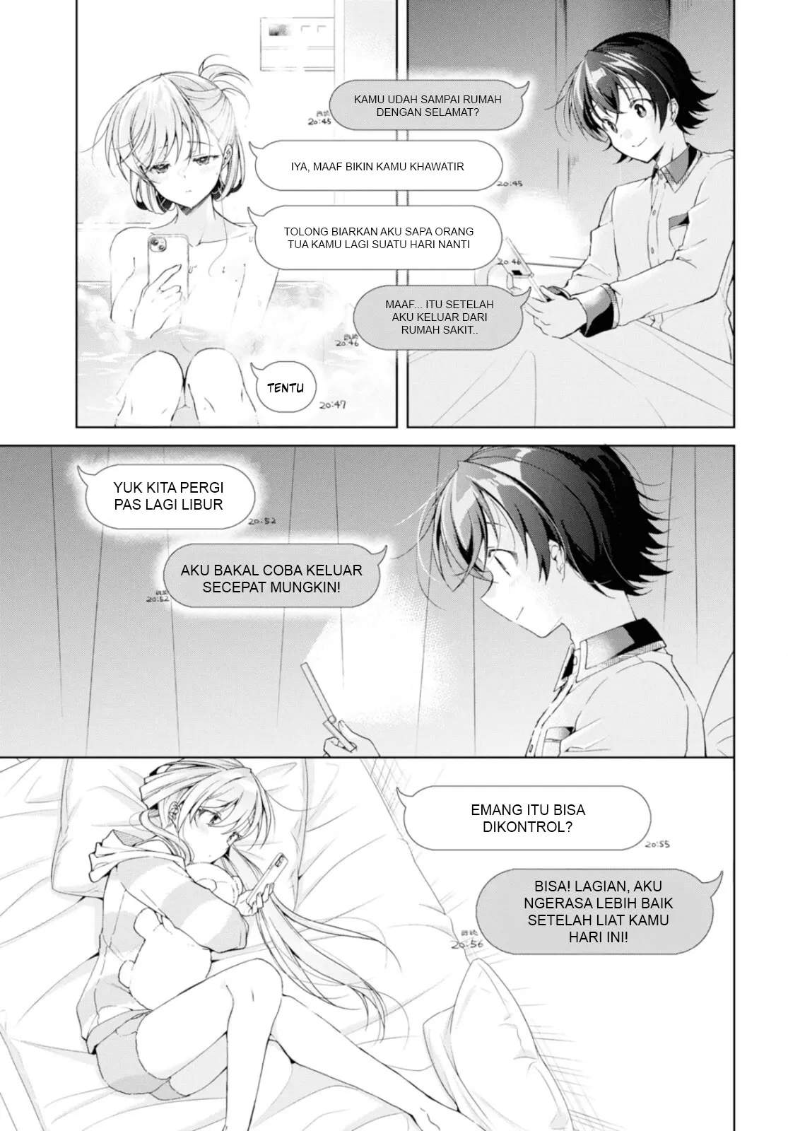 Isshiki-san wa Koi wo shiritai. Chap 37 - Next Chap 38