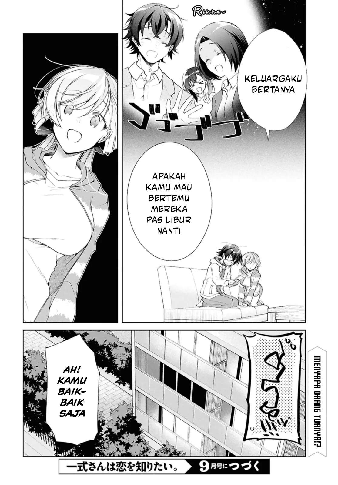 Isshiki-san wa Koi wo shiritai. Chap 38.2 - Next Chap 39.2