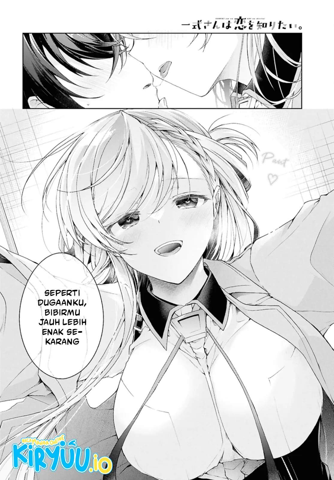 Isshiki-san wa Koi wo shiritai. Chap 38.2 - Next Chap 39.2