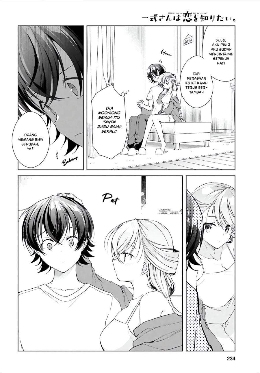 Isshiki-san wa Koi wo shiritai. Chap 49 - Next Chap 50