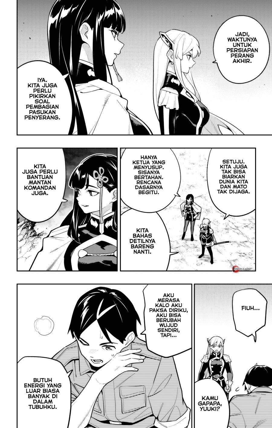 Mato Seihei no Slave Chap 166 - Next Chap 167