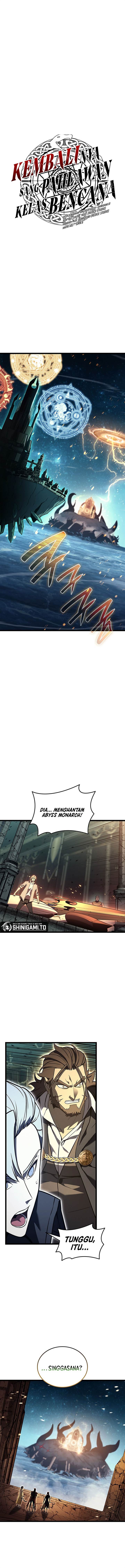 A Disaster-Class Hero Has Returned Chap 152 - Next Chap 153