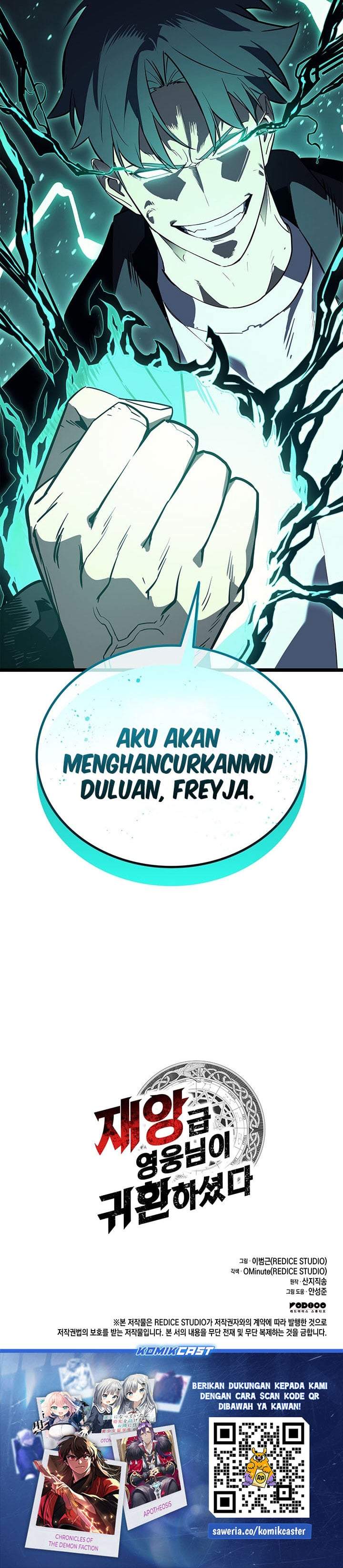 A Disaster-Class Hero Has Returned Chap 181 - Next Chap 182