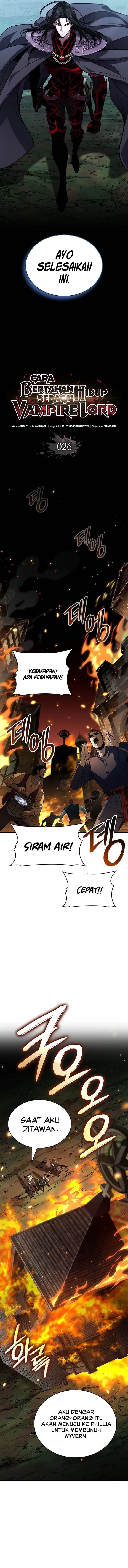 How to Live as the Vampire Lord (Crimson Reset) Chap 26 - Next Chap 27