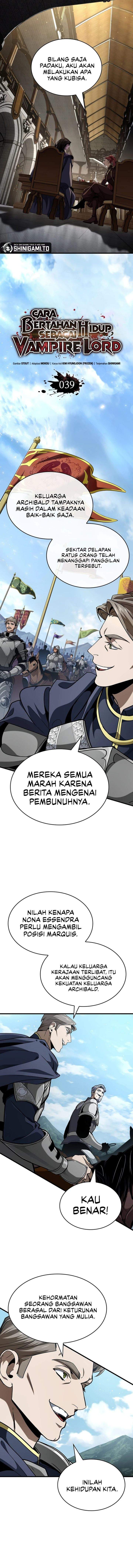 How to Live as the Vampire Lord (Crimson Reset) Chap 39 - Next Chap 40