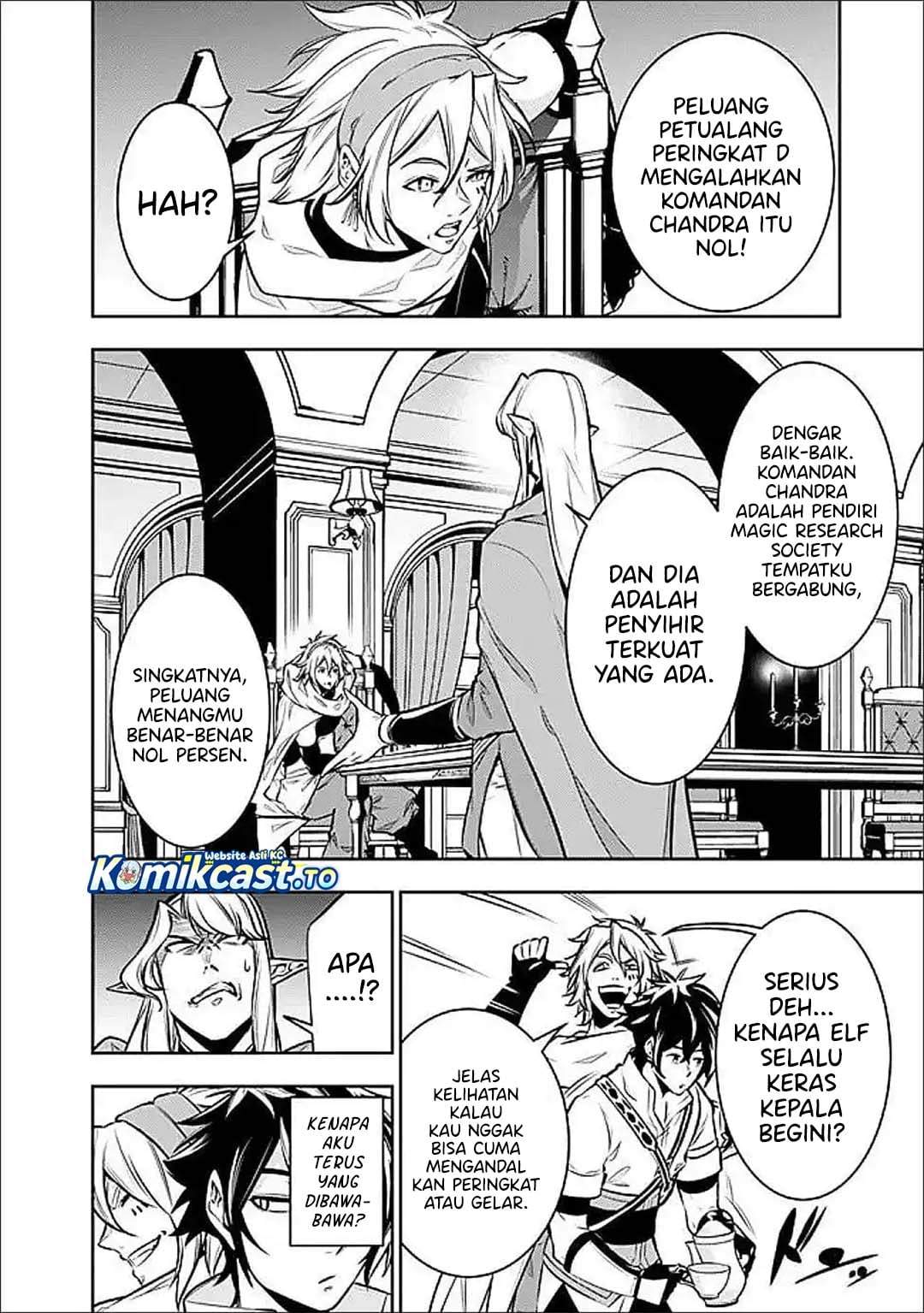 Shijou Saikyou no Mahou Kenshi, F Rank Boukensha ni Tensei Suru Chap 149 - Next Chap 150