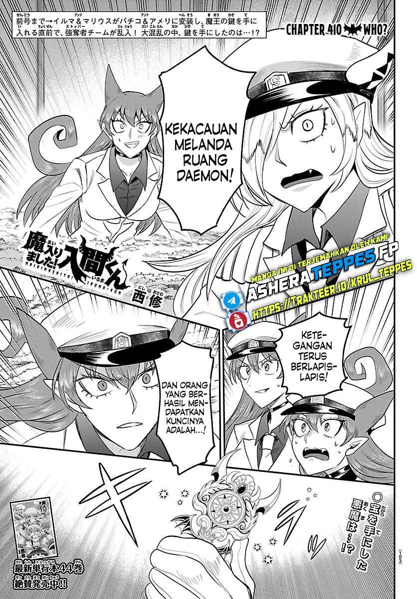 Mairimashita! Iruma-kun Chap 410 - Next Chap 411