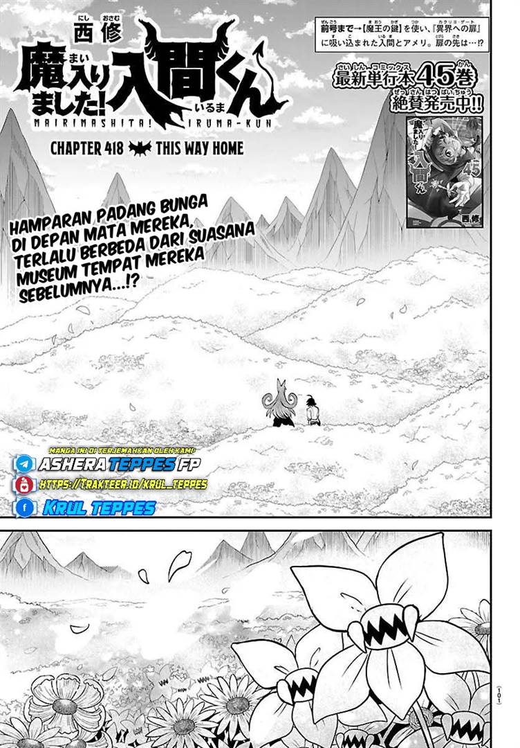 Mairimashita! Iruma-kun Chap 418 - Next Chap 419
