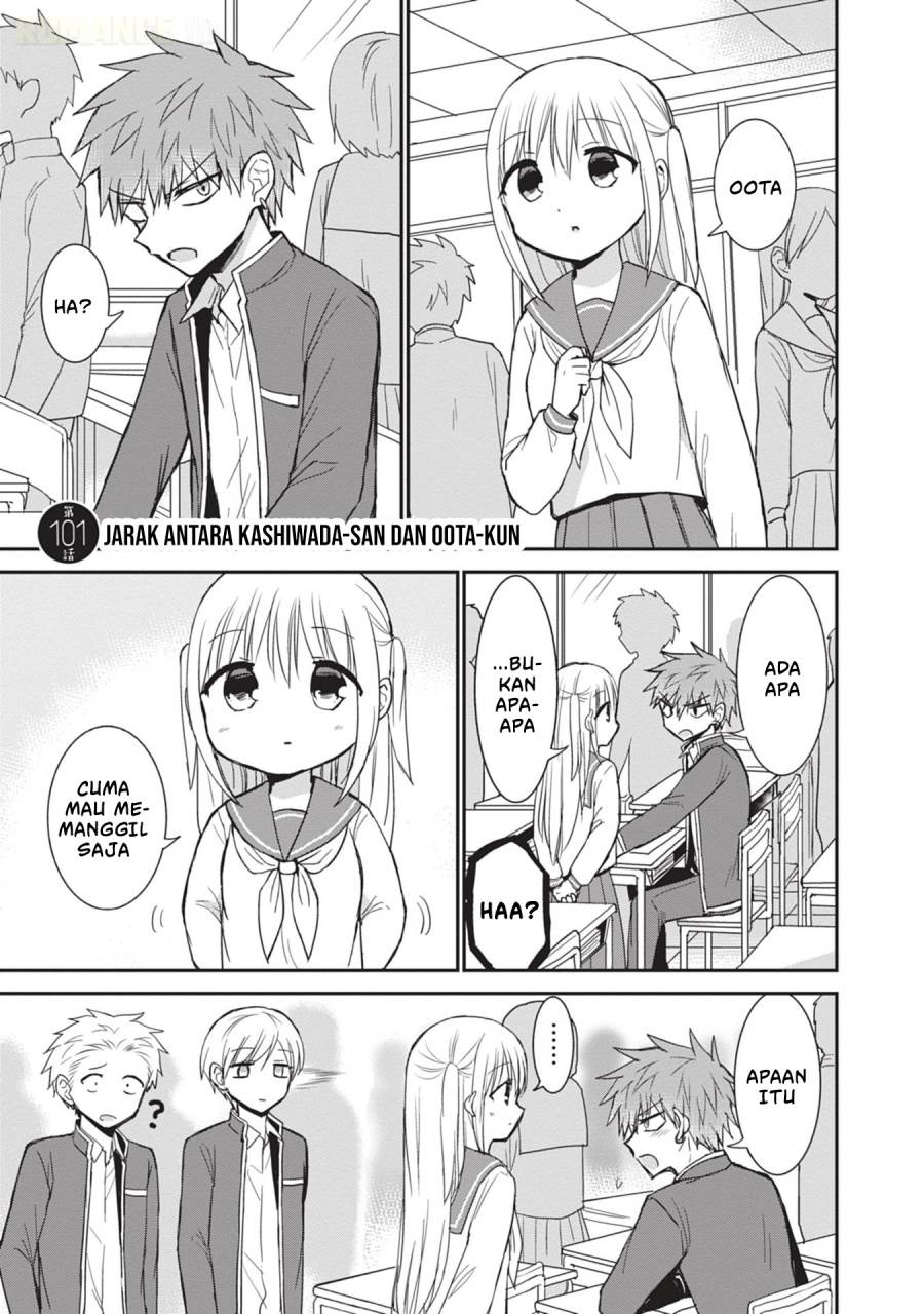 Kao ni denai Kashiwada-san to Kao ni deru Ota-kun Chap 101 - Next Chap 102