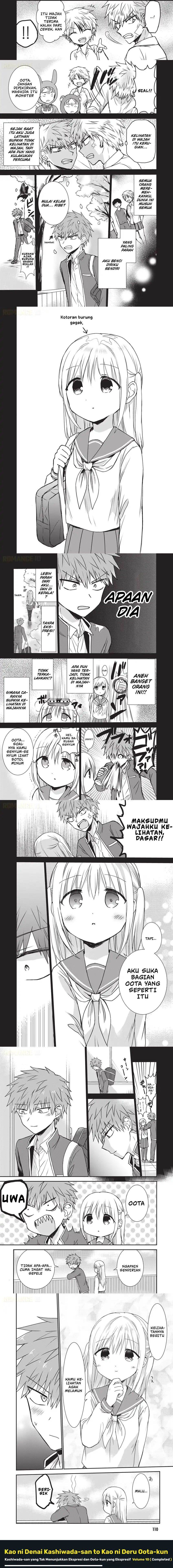 Kao ni denai Kashiwada-san to Kao ni deru Ota-kun Chap 120 - Next Chap 121