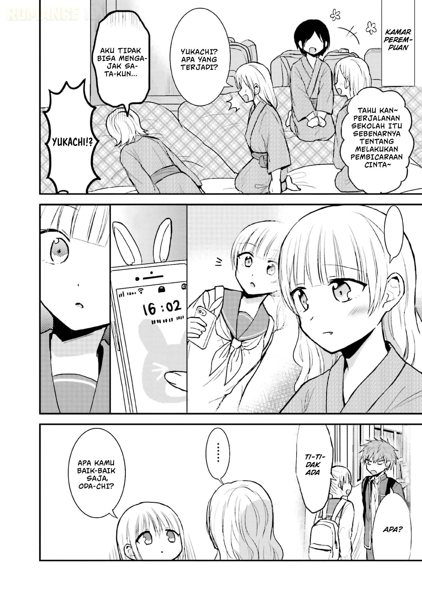 Kao ni denai Kashiwada-san to Kao ni deru Ota-kun Chap 73 - Next Chap 74