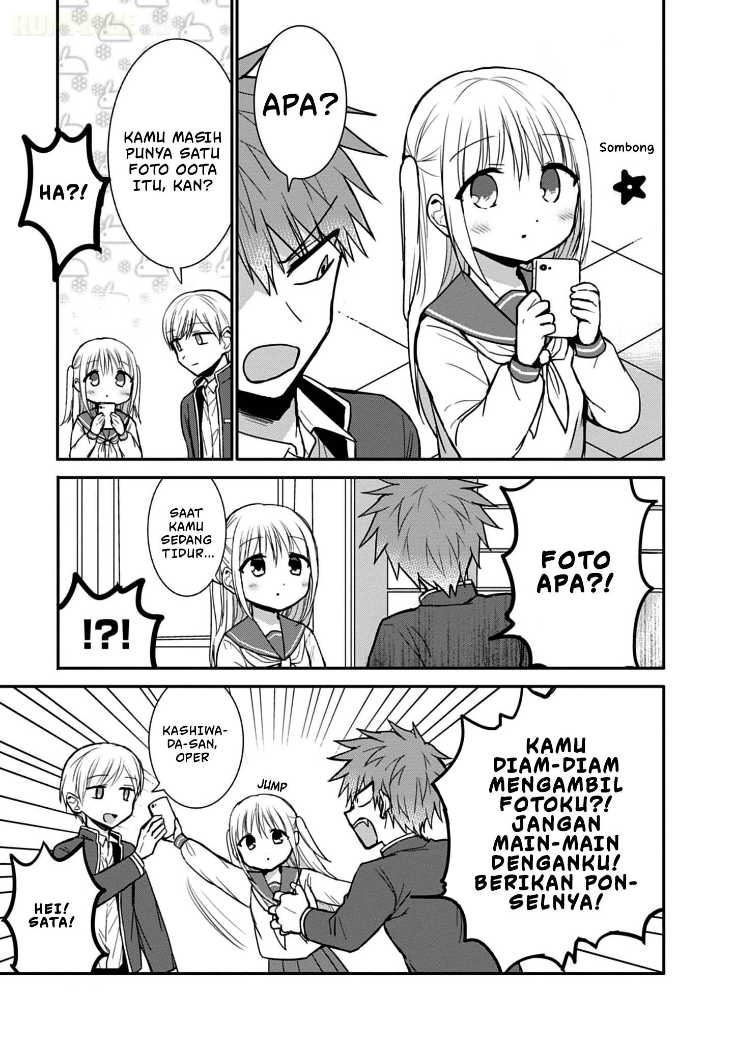 Kao ni denai Kashiwada-san to Kao ni deru Ota-kun Chap 75.5 - Next Chap 76.5