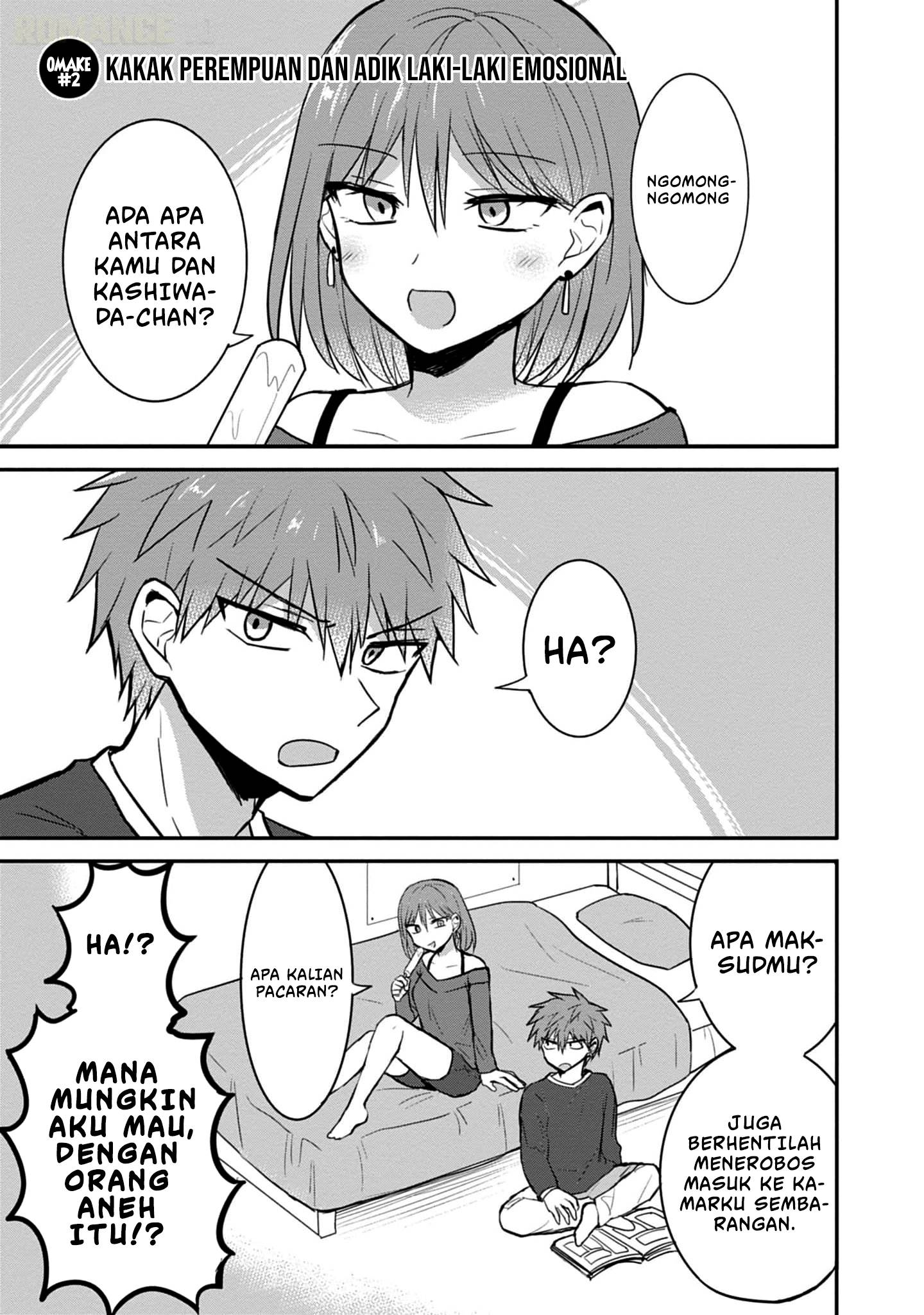 Kao ni denai Kashiwada-san to Kao ni deru Ota-kun Chap 75.5 - Next Chap 76.5