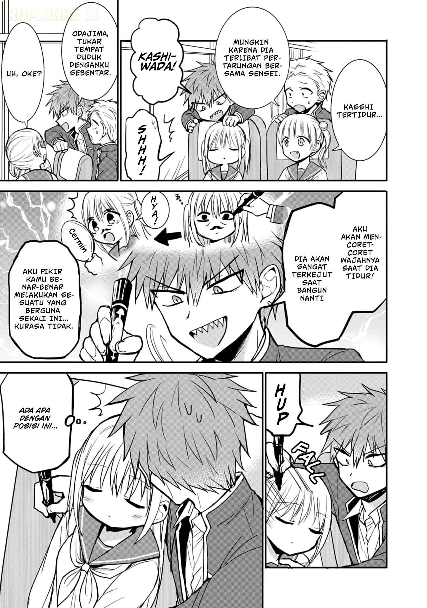 Kao ni denai Kashiwada-san to Kao ni deru Ota-kun Chap 75 - Next Chap 76