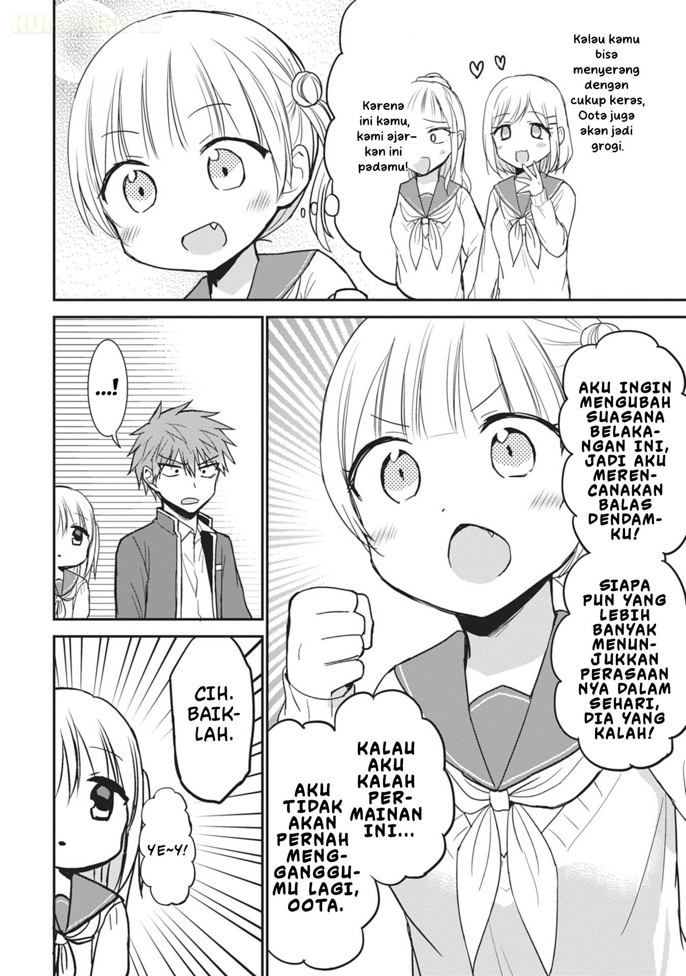 Kao ni denai Kashiwada-san to Kao ni deru Ota-kun Chap 89 - Next Chap 90