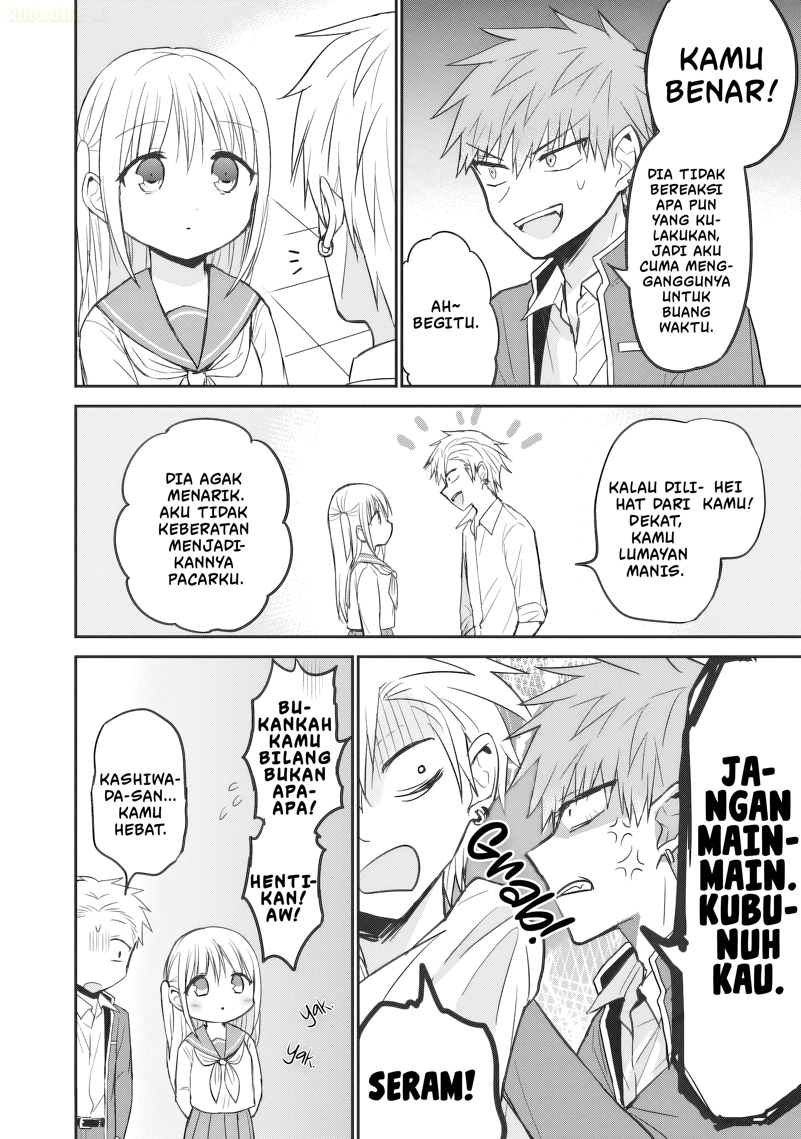 Kao ni denai Kashiwada-san to Kao ni deru Ota-kun Chap 93 - Next Chap 94