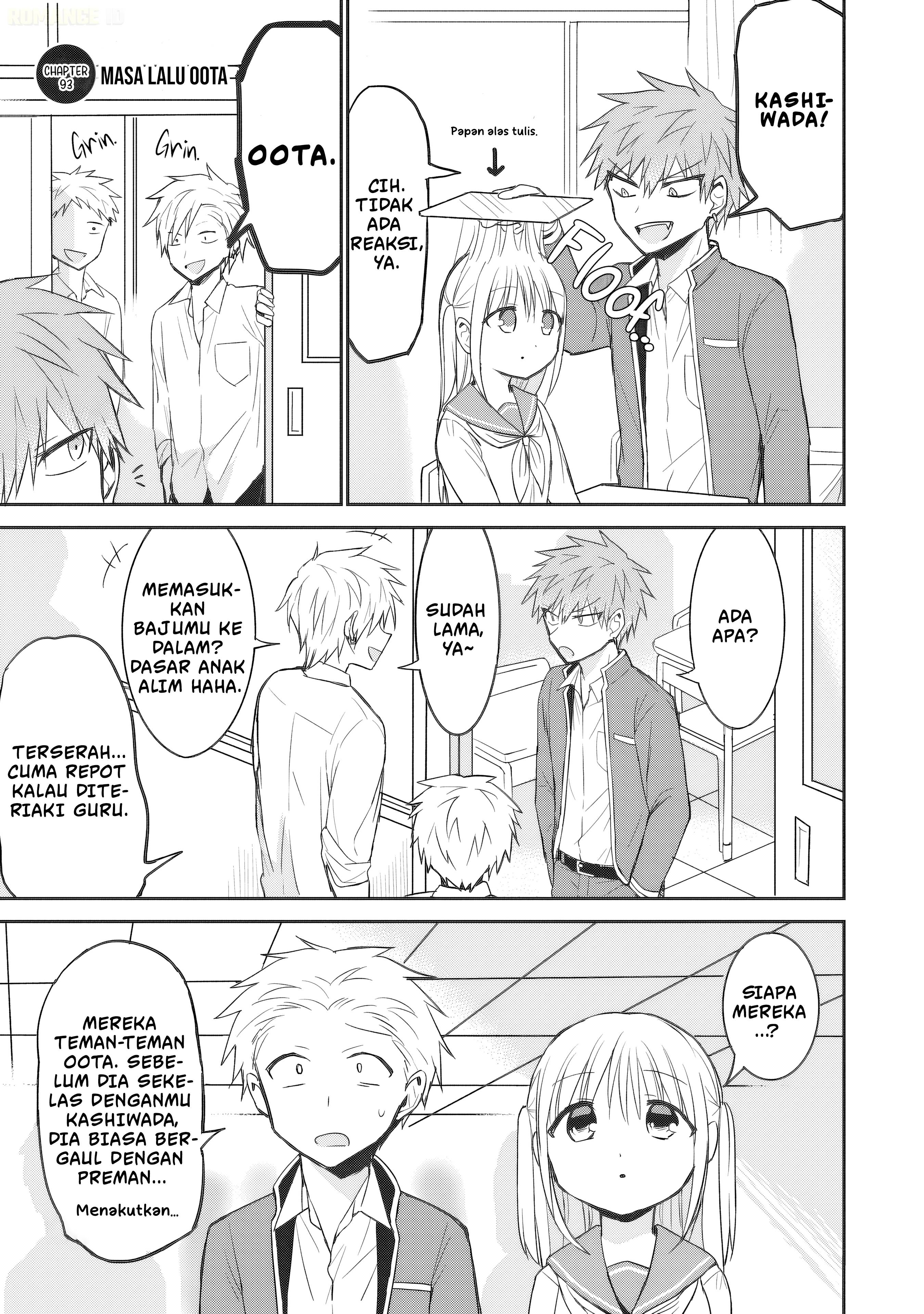 Kao ni denai Kashiwada-san to Kao ni deru Ota-kun Chap 93 - Next Chap 94