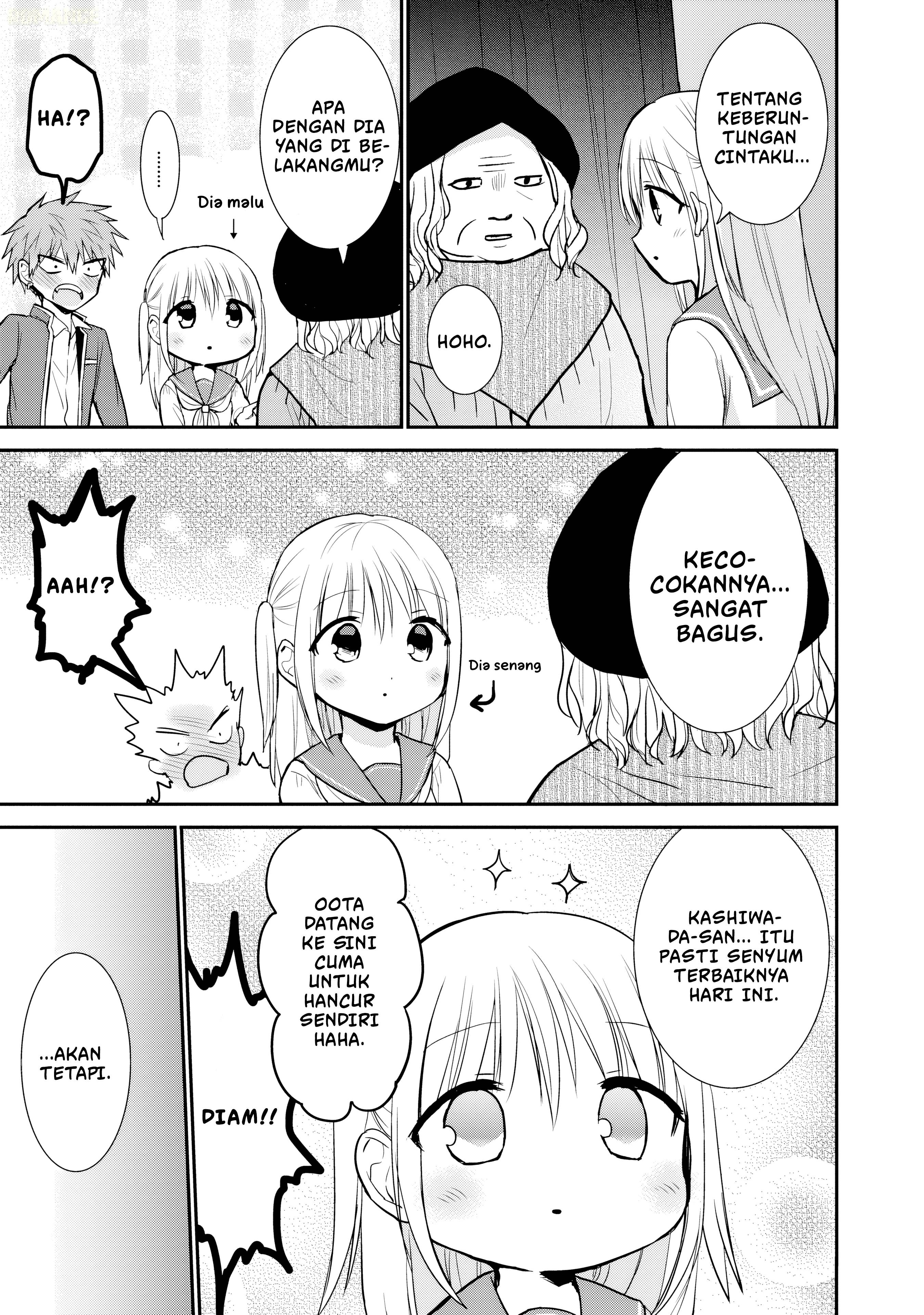 Kao ni denai Kashiwada-san to Kao ni deru Ota-kun Chap 90 - Next Chap 91