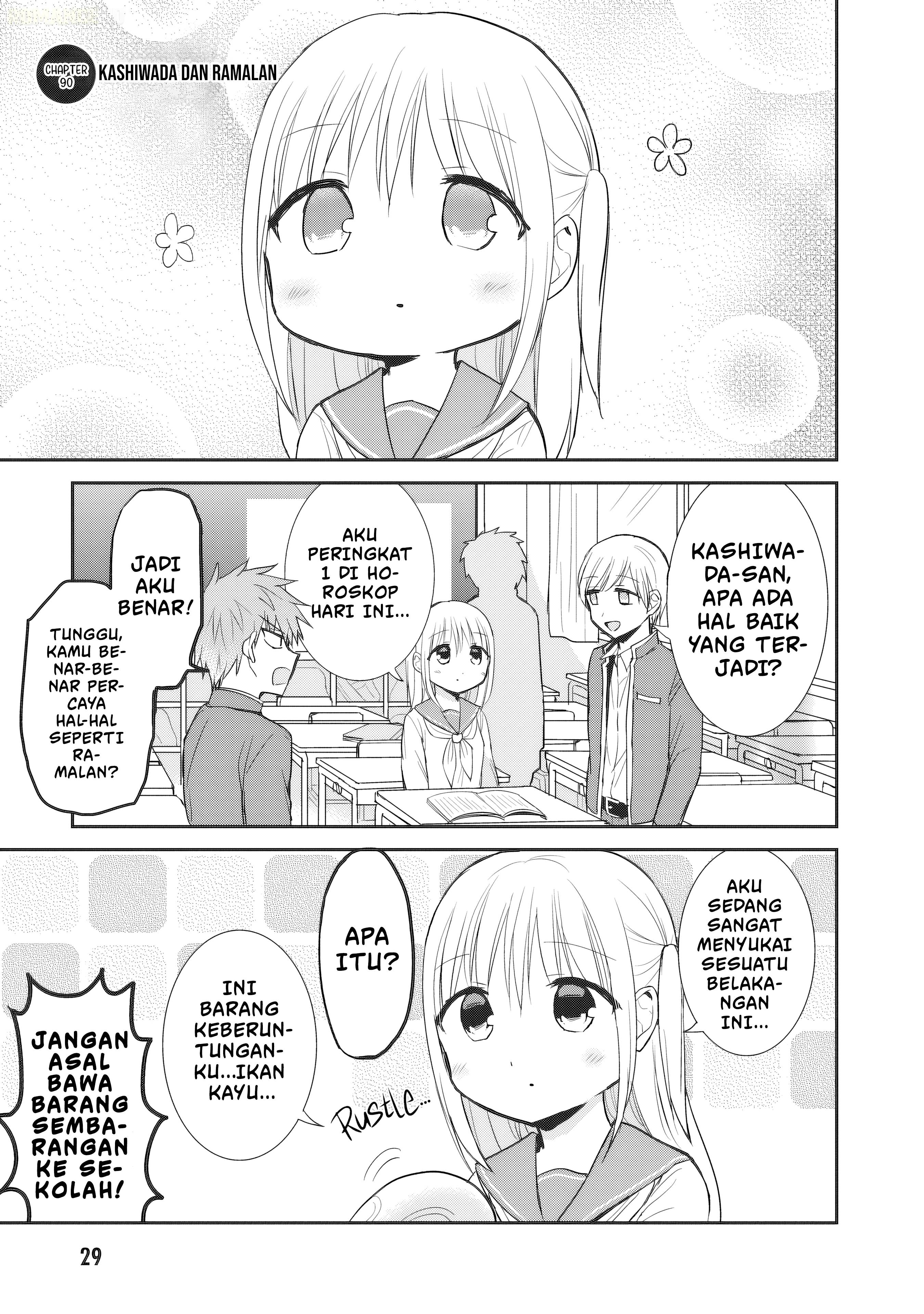 Kao ni denai Kashiwada-san to Kao ni deru Ota-kun Chap 90 - Next Chap 91