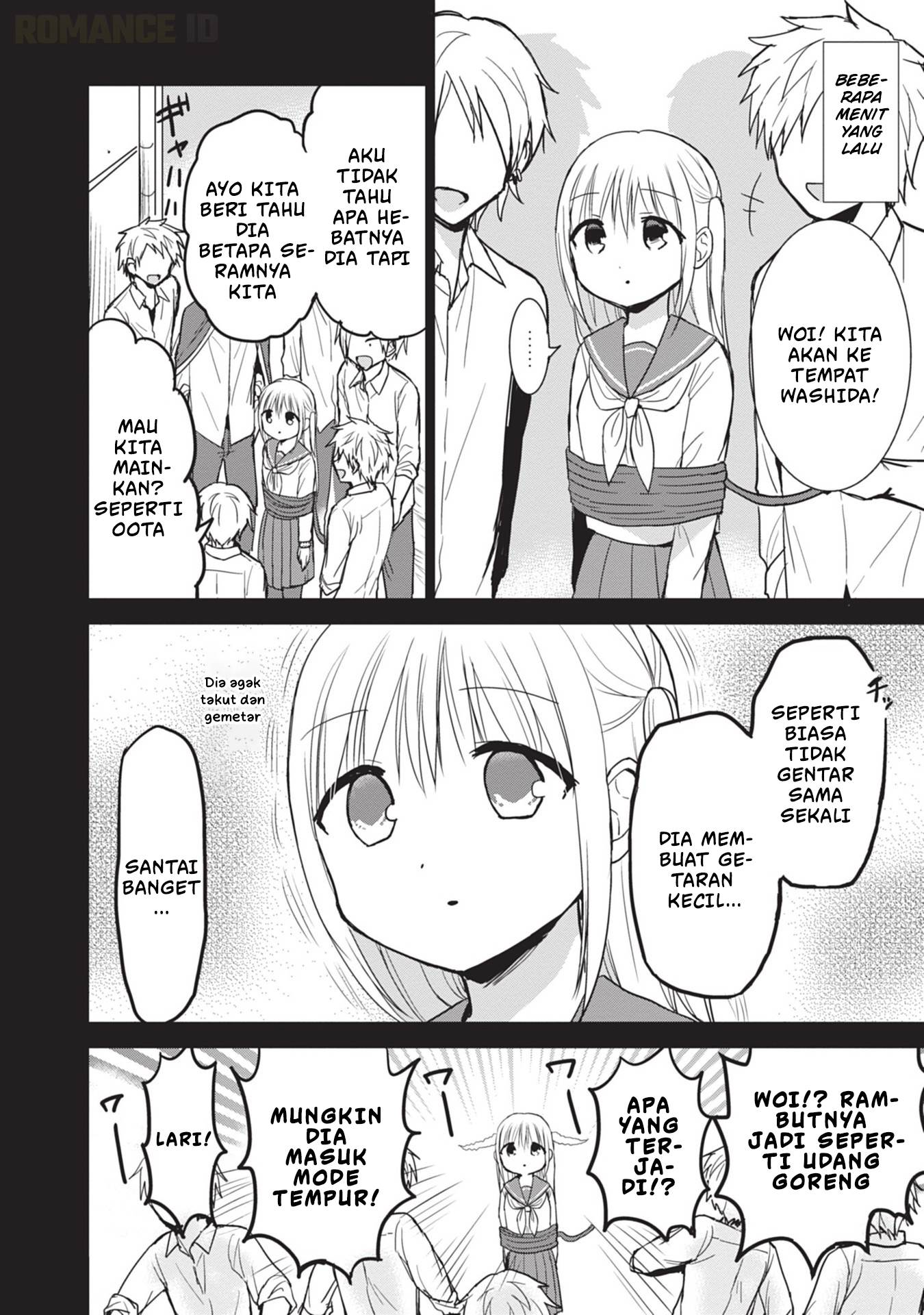 Kao ni denai Kashiwada-san to Kao ni deru Ota-kun Chap 94 - Next Chap 95