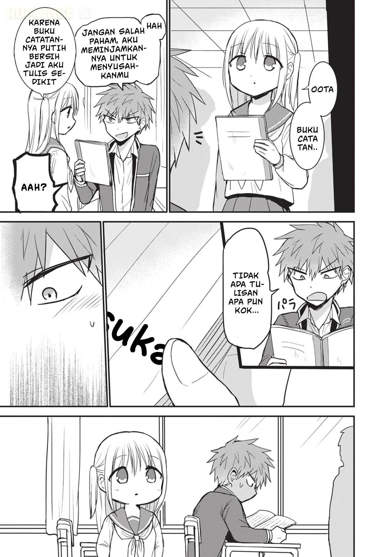 Kao ni denai Kashiwada-san to Kao ni deru Ota-kun Chap 96 - Next Chap 97