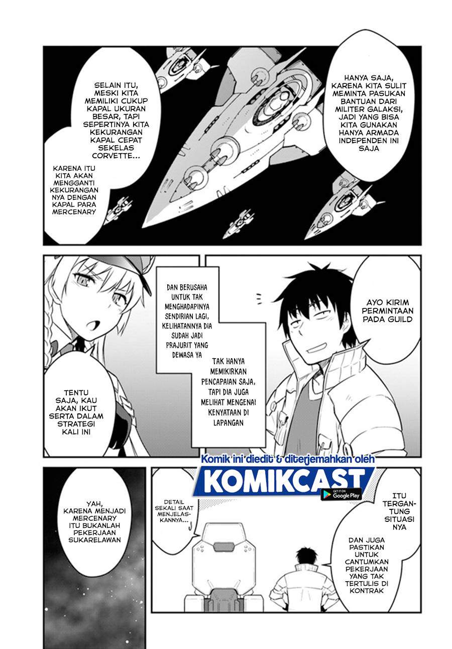 Mezametara Saikyou Soubi to Uchuusen-mochi Datta no de, Ikkodate Mezashite Youhei Toshite Jiyuu ni Ikitai Chap 17.2 - Next Chap 18.2