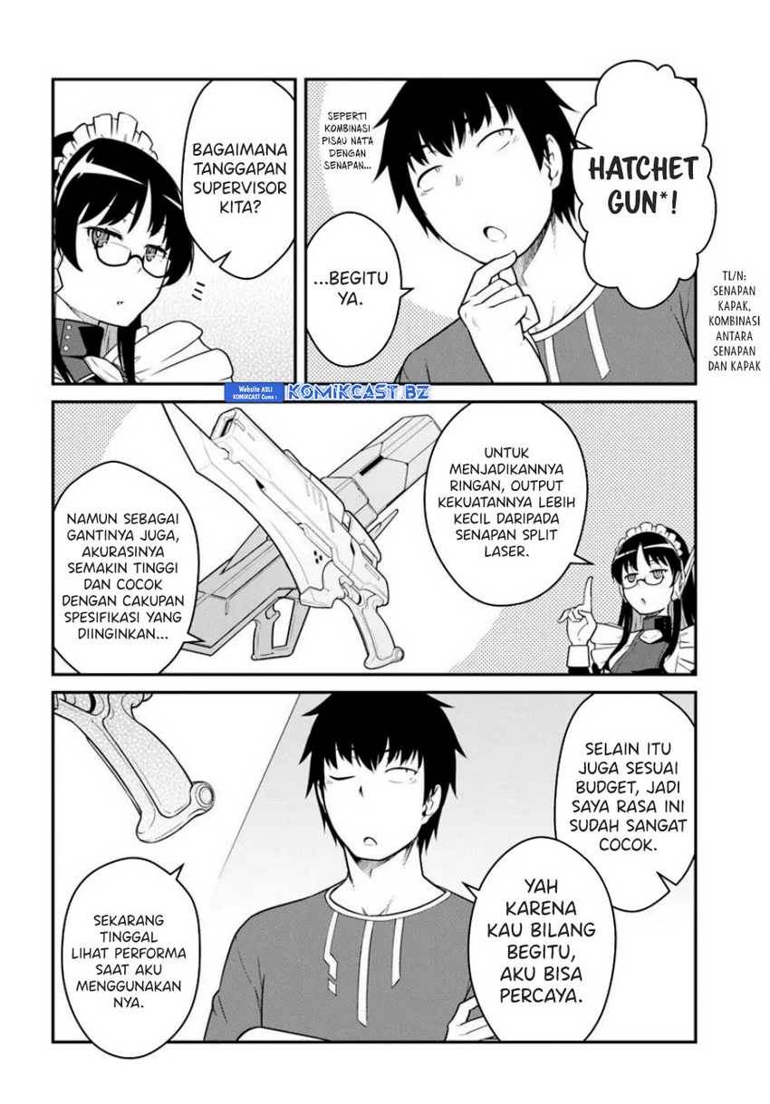Mezametara Saikyou Soubi to Uchuusen-mochi Datta no de, Ikkodate Mezashite Youhei Toshite Jiyuu ni Ikitai Chap 44.1 - Next Chap 45.1