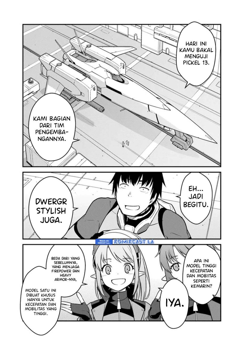Mezametara Saikyou Soubi to Uchuusen-mochi Datta no de, Ikkodate Mezashite Youhei Toshite Jiyuu ni Ikitai Chap 45.1 - Next Chap 46.1